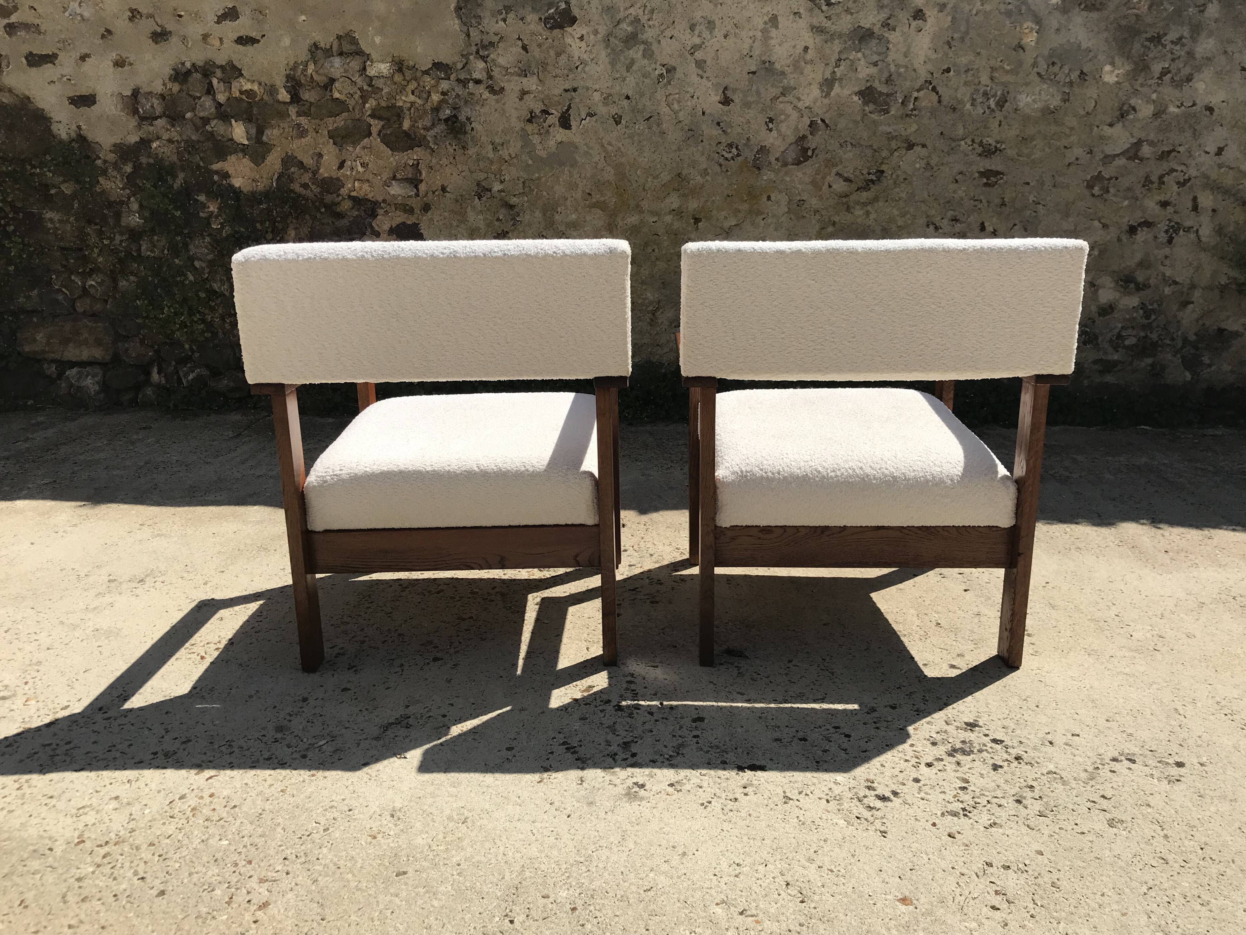 Pair of Scandinavian armchairs