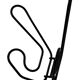Vintage Ikea Frän Wire Metal Coat Racks / Wall Coat Rack
