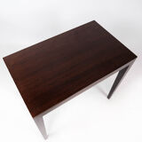 Side table in mahogany by Severin Hansen for Haslev Furniture, 1960s
