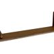 Étagère murale en chêne vintage, étagère à livres, design minimaliste en bois des années 1970