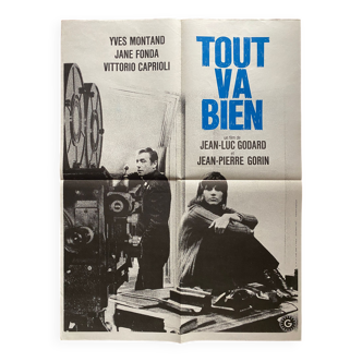 Cinema poster Tout va bien 1972