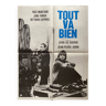 Affiche cinéma Tout va bien 1972