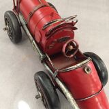 Model reproduction old car bugatti 1920 tin metal