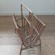 Rattan magazine rack