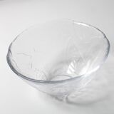 Vintage Kosta Boda Tropic Glass Fruit Bowl, Scandinavian Fruit Design 1989