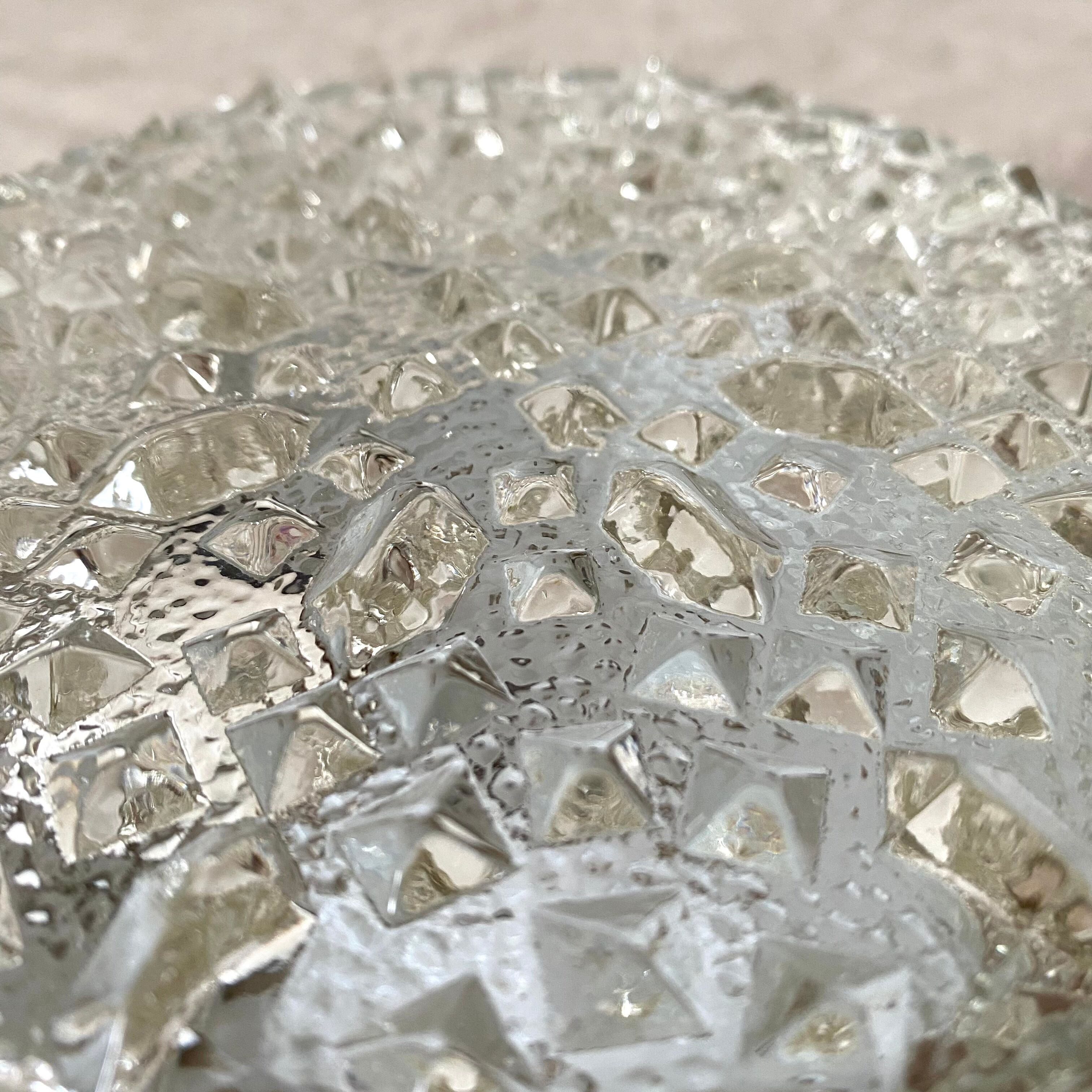 Vintage glass ceiling lamp