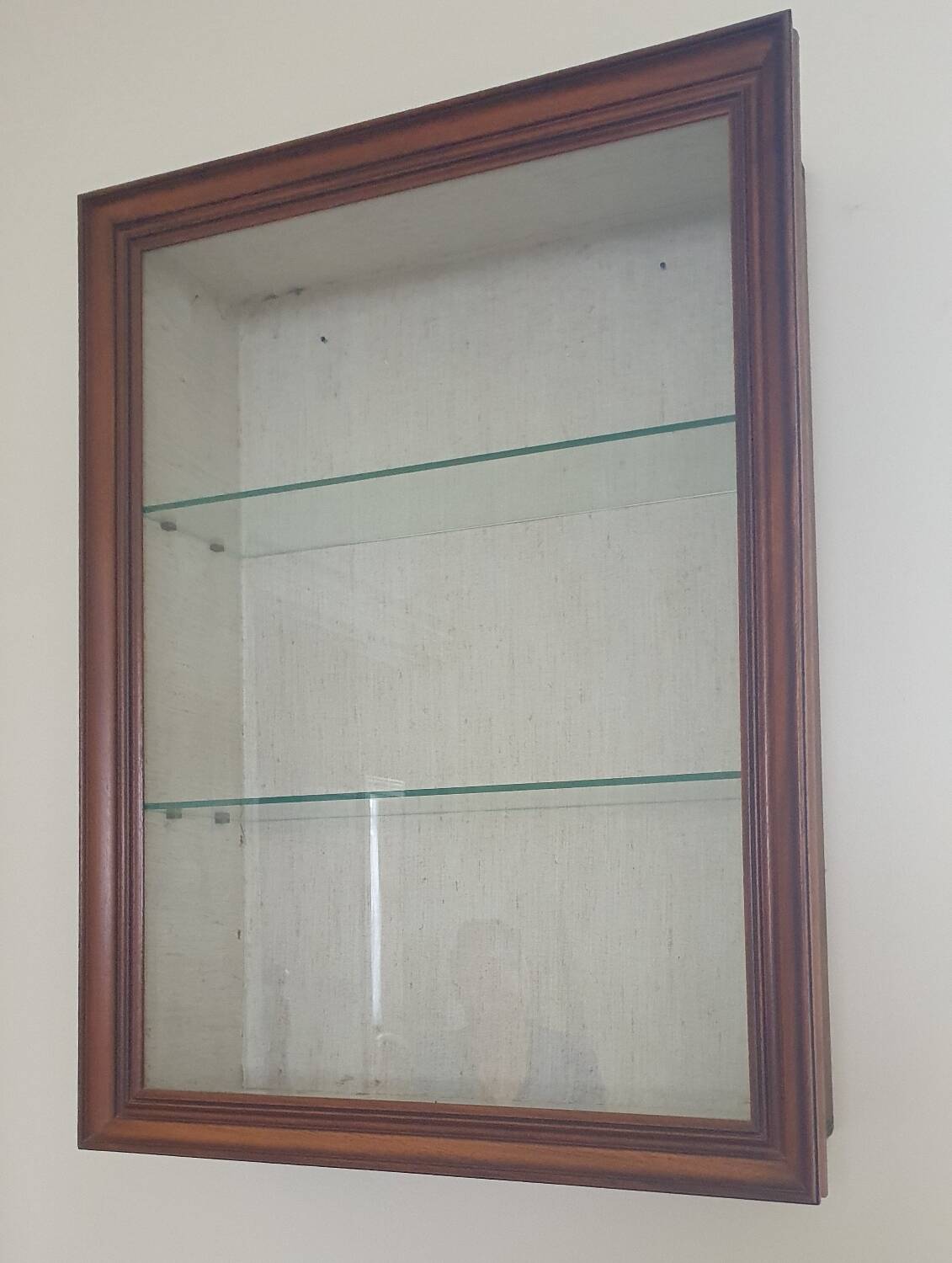 Wall display case