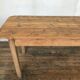 Old and large farm table early 20th shabby bistro fir