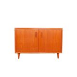 Danish teak small sideboard  or audiocabinet