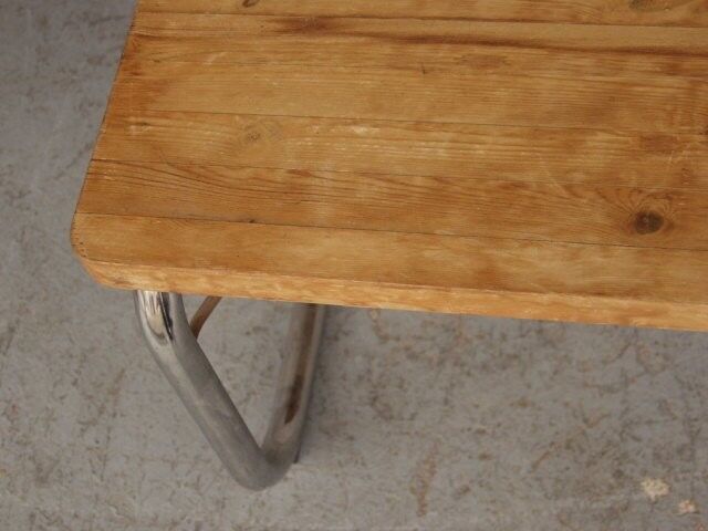 Table low tubular structure 1970