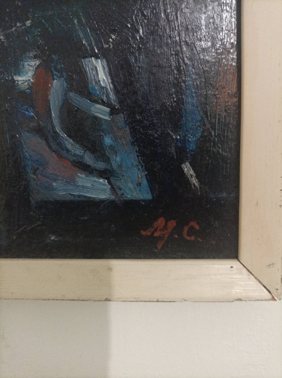 Oil on canvas signed Mochalin Sergei Nikolaevitch, Ukraine 1993