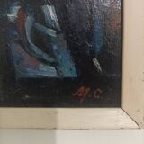 Oil on canvas signed Mochalin Sergei Nikolaevitch, Ukraine 1993