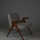 Fauteuil Bunny, modèle 300-177, J. Chierowski, Pologne, années 1960