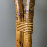 Bamboo coat rack