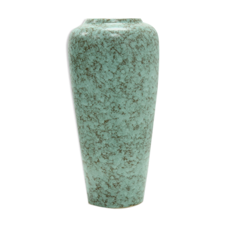 Vase allemand en céramique turquoise du milieu du siècle des années 1960