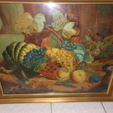 Old watercolor signed and framed