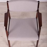 Rosewood Armchairs by Erik Buch for Ørum Møbelfabrik, 1960s, Set of 4