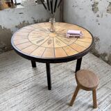 Herbier Capron ceramic dining table