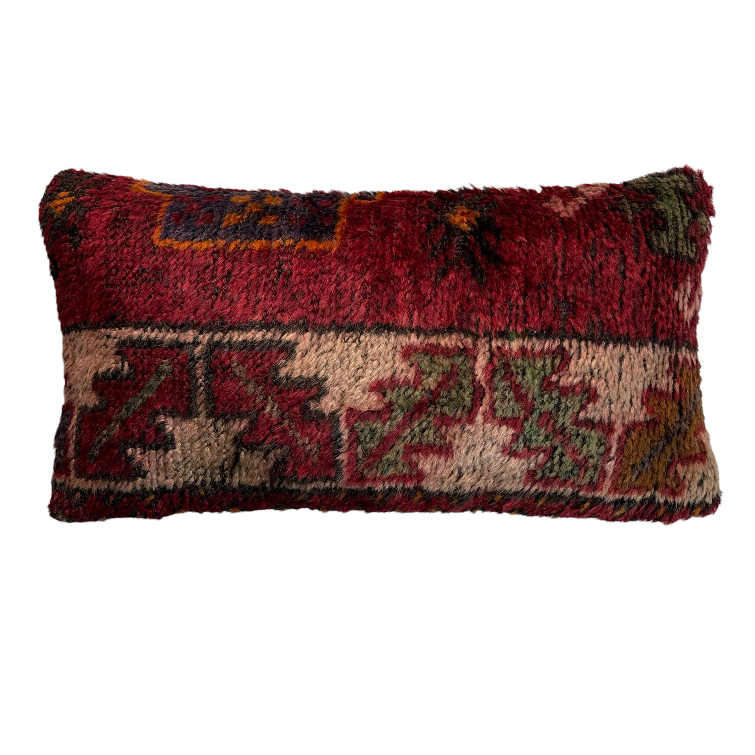 Vintage turkish handmade cushion cover 30 x 60 cm