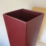 Vase design quadrilatère faïence Charolles