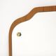 Scandinavian teak mirror "No. 529", Nybrofabriken, Sweden, 1960