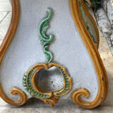 Italian ceramic garden stool