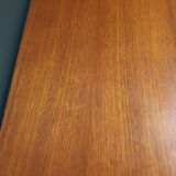 Teak enfilade with 2 sliding doors