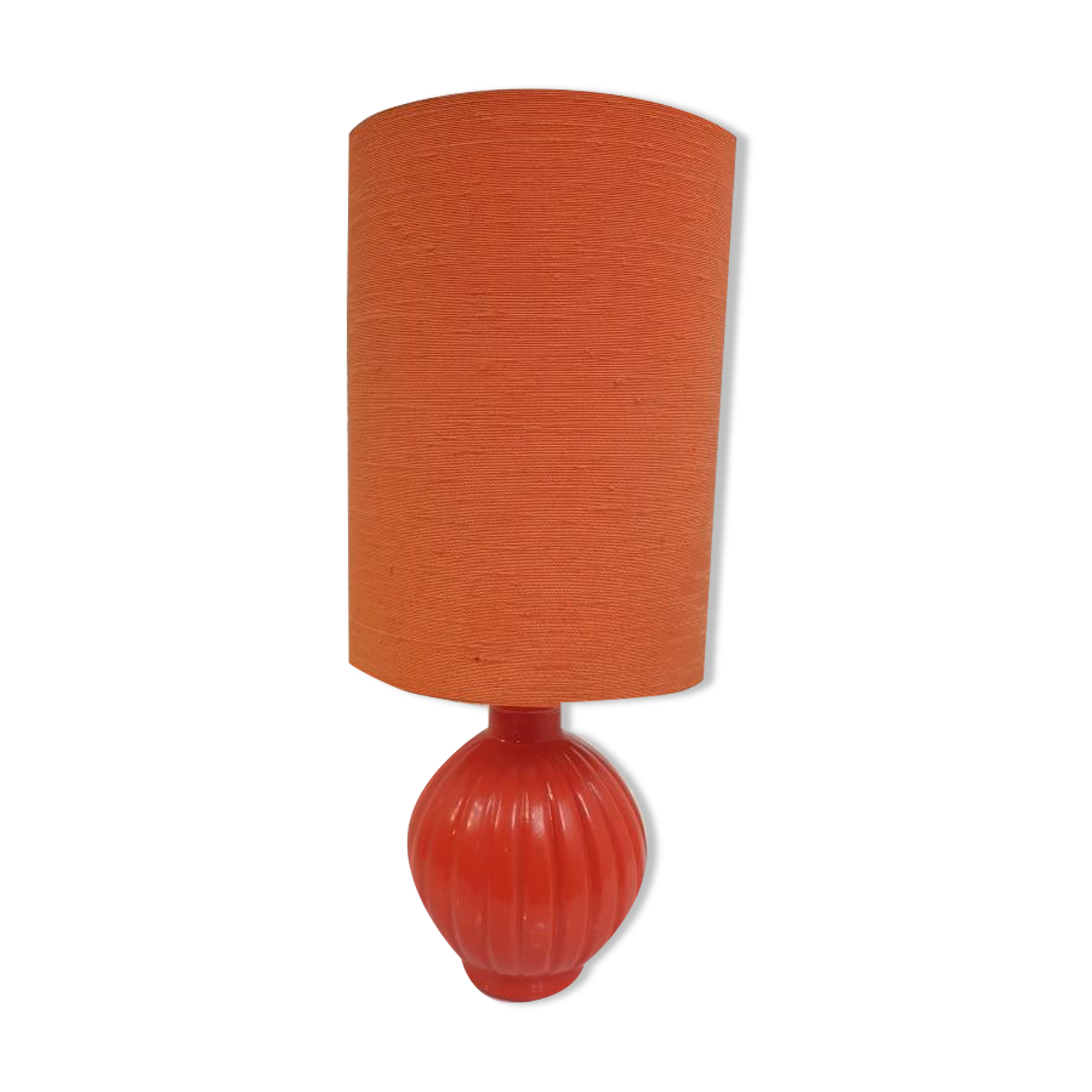 Vintage lamp orange 70's