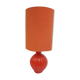 Lampe vintage orange 70's