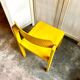 Chaise "Canto" en bois jaune par Schlapp Mobel