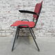 Set de 4 chaises de table vintage avec accoudoirs