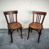Paire de chaises bistrot