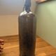 Bouteille en grès vernissé vintage 2106221