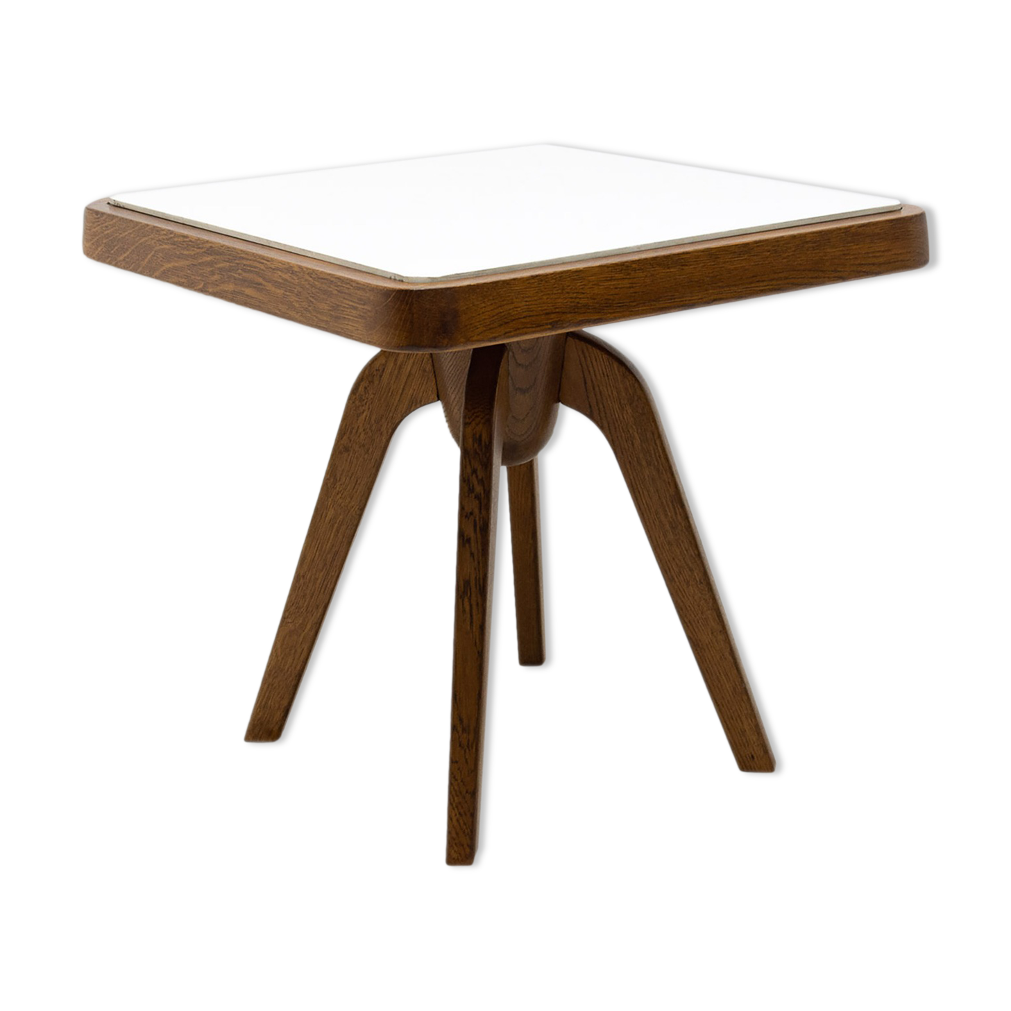 Mid century small side table or stool by Krásna Jizba, 1960´s