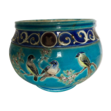 Longwy earthenware pot cache