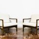 Mid Century Modern Armchairs By Zenon Bączyk, 1960's, Set Of 2