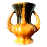 Vase à double anses céramique 1960