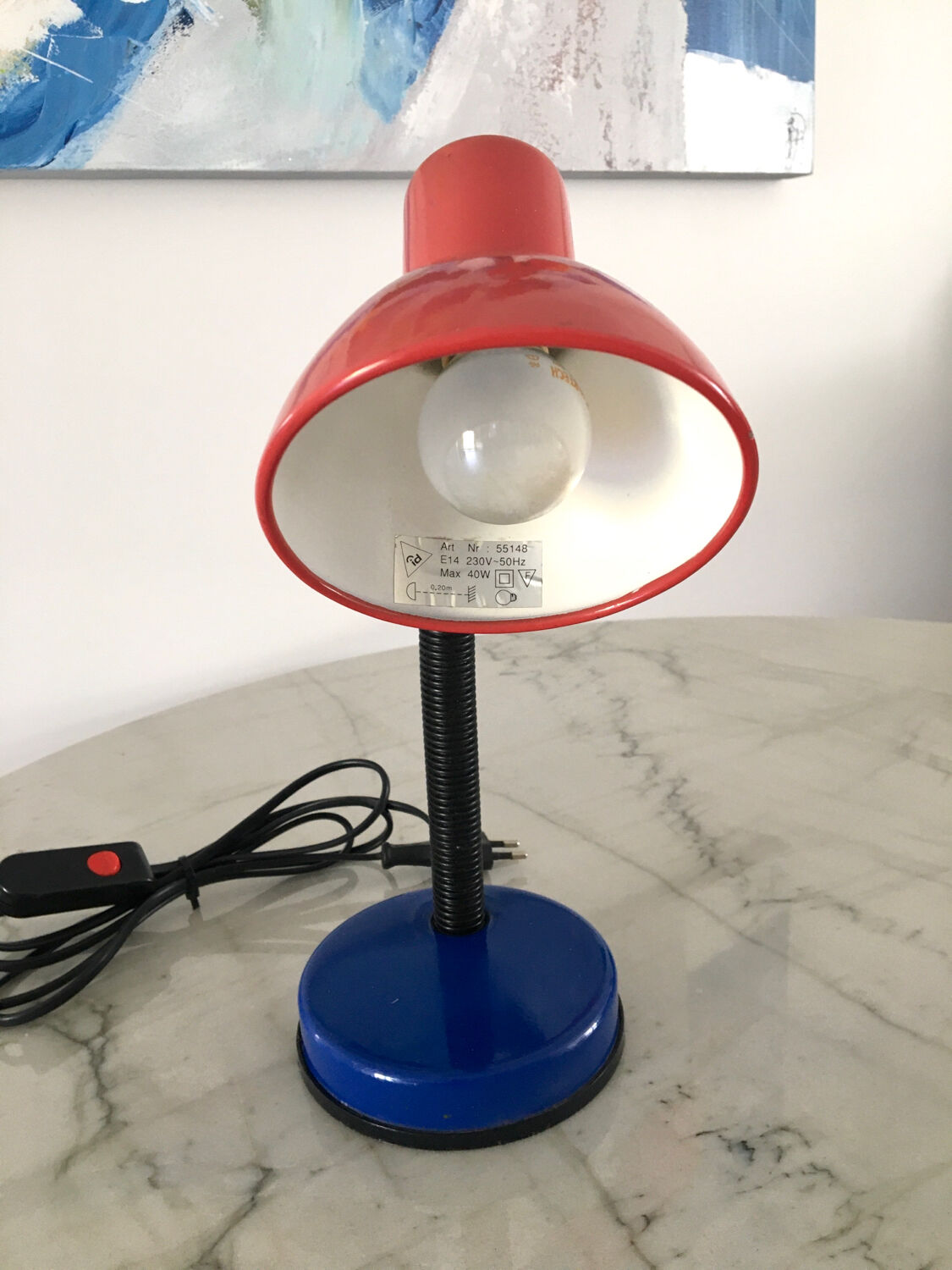Desk lamp 1980