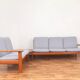 Ensemble de salon Mid-Century de Knoll, années 1960, lot de 4