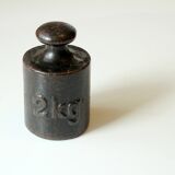 Poids de fer antique 2 kg