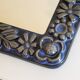 Pair of Scandinavian mirrors in ceramic by Berit Ternell.