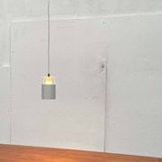 Fyrtønden pendant lamp, minimalist Danish modern mid-century by Asger Bay Christiansen for Lys, 1960s.