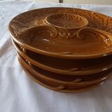Assiettes Gien à artichauts