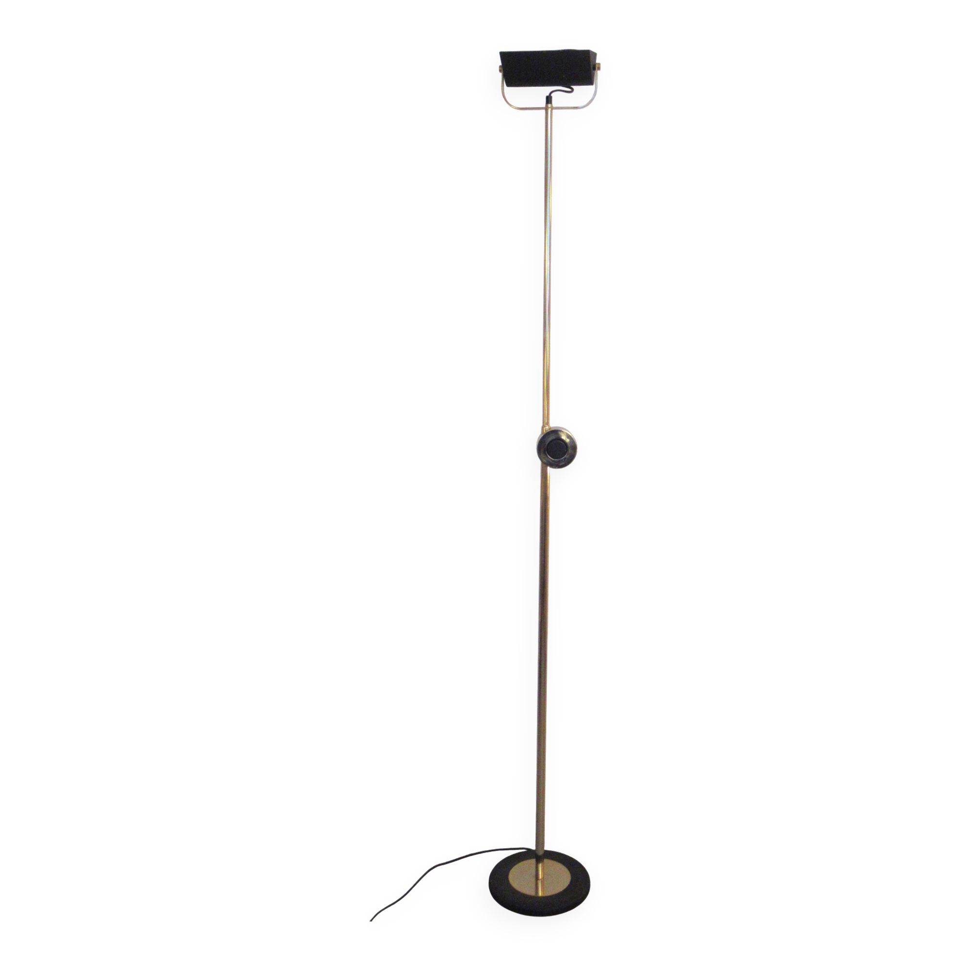 Brass floor lamp Fratelli Martini 1980s