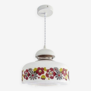 Vintage flower pendant light