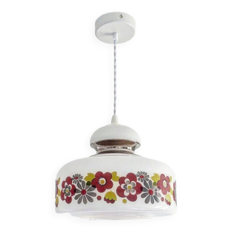 Vintage flower pendant light