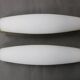Italian Art Deco brass wall sconces with opal glass, 1940s.