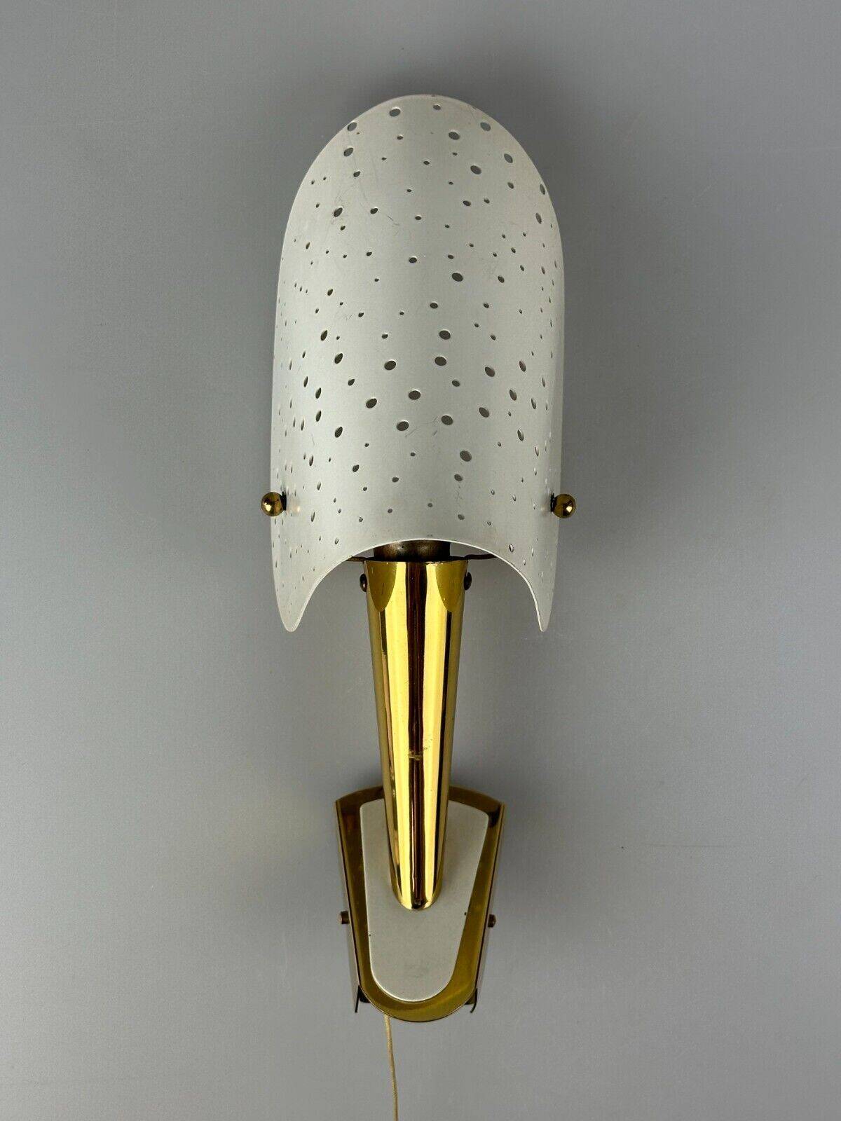 50s 60s wall lamp by Ernest Igl for Hillbrand Brass & Metal Design