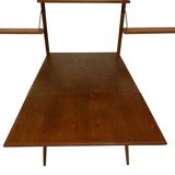 Vintage Poul Cadovius Royal System wandsysteem wandmeubel