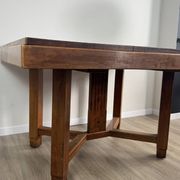 Art Deco dining table — Stamped Maurice Alet (1925–1935)
